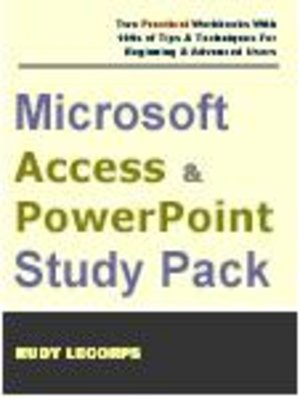 cover image of Microsoft Access & PowerPoint Study Pack